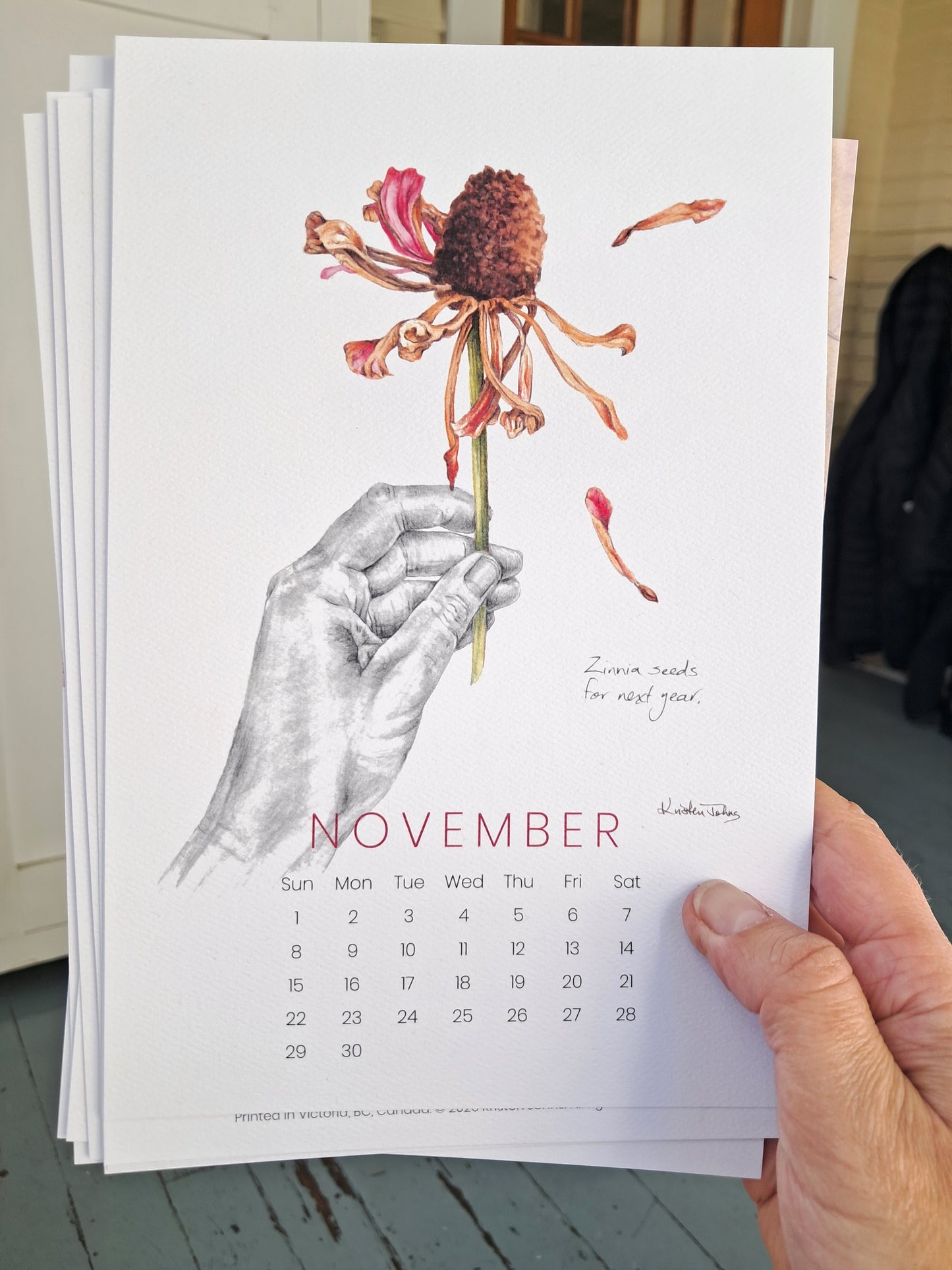 2026 Calendar by Kristen Johns