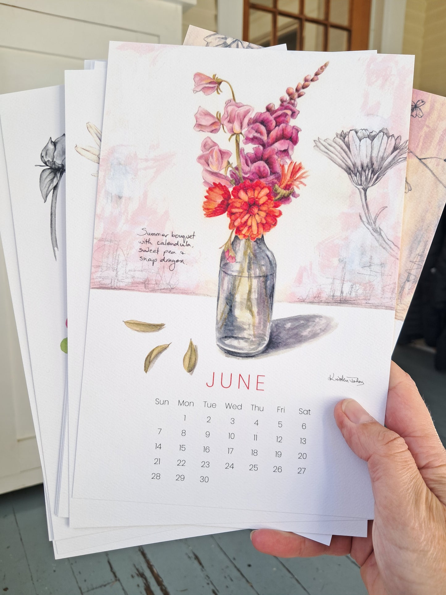 2026 Calendar by Kristen Johns