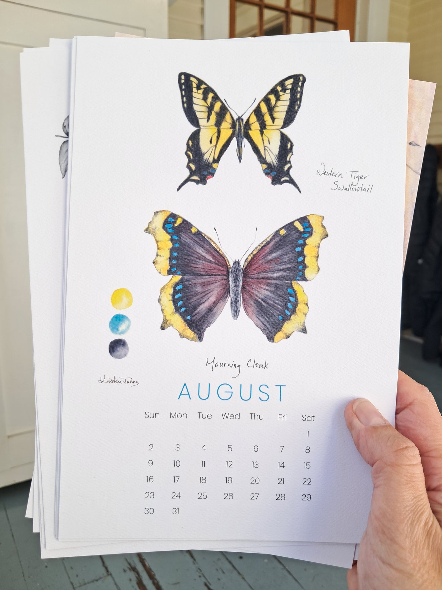 2026 Calendar by Kristen Johns