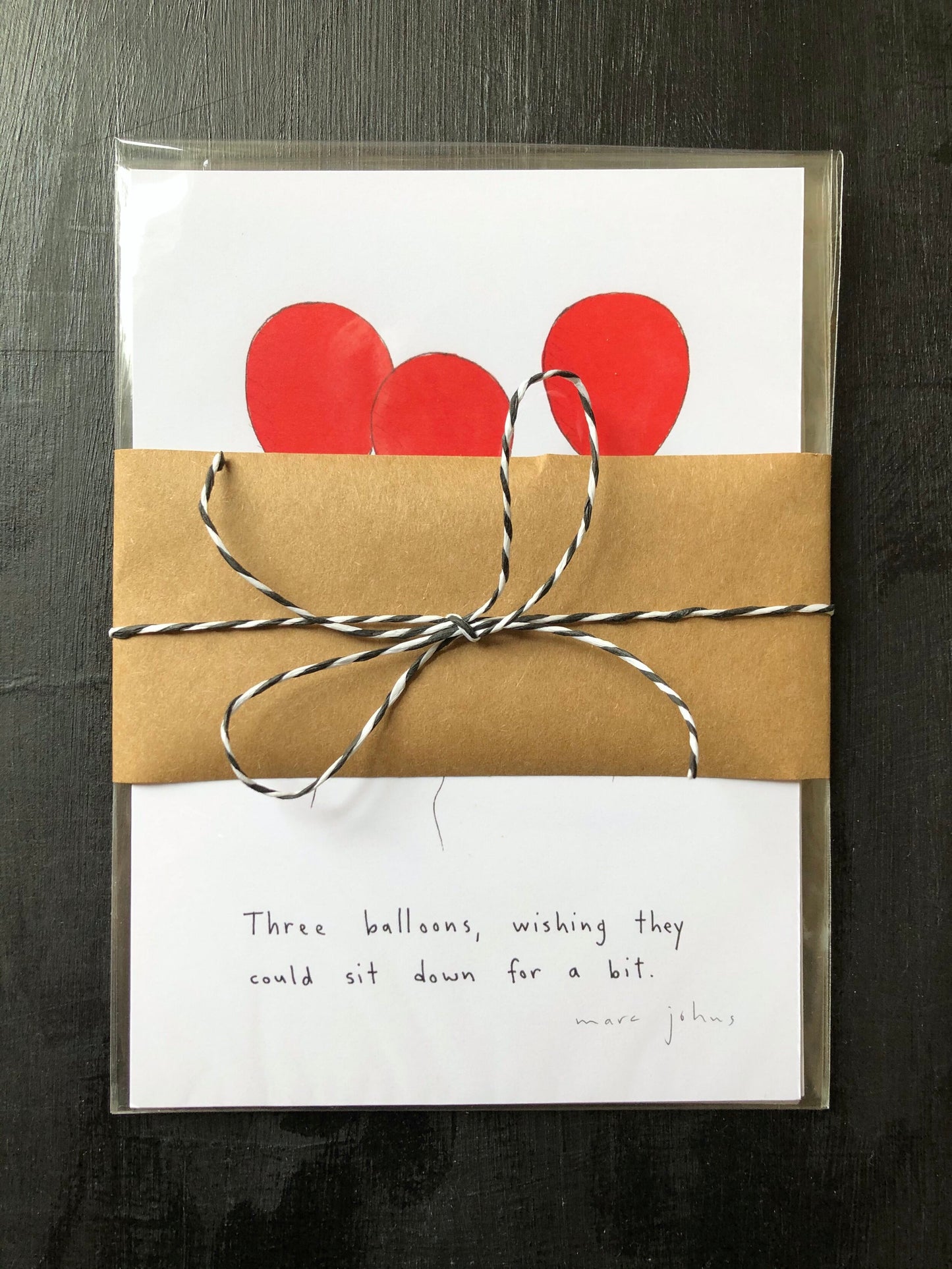 5x7 mini prints set - red