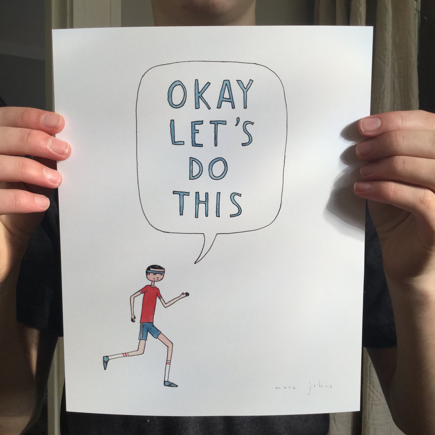 okay let's do this - Art Print