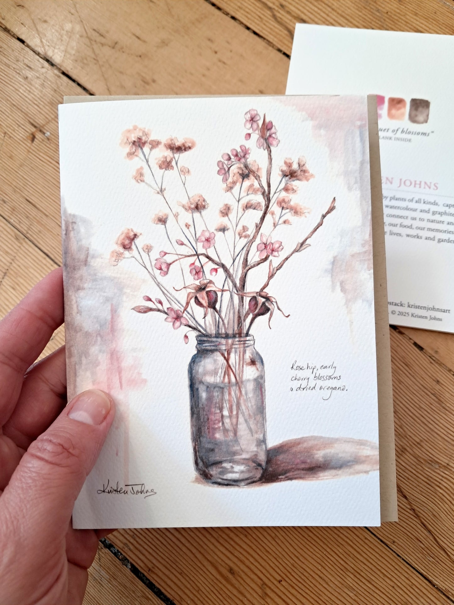 Bouquet of blossoms - Greeting Card