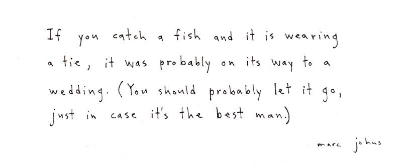 if you catch a fish - Art Print