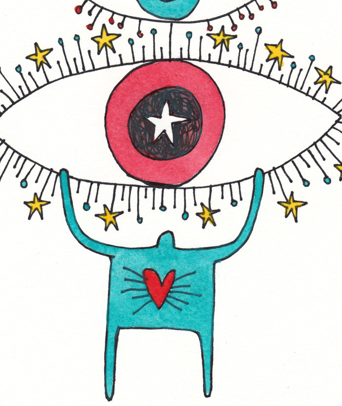 create your own crazy vision - Art Print