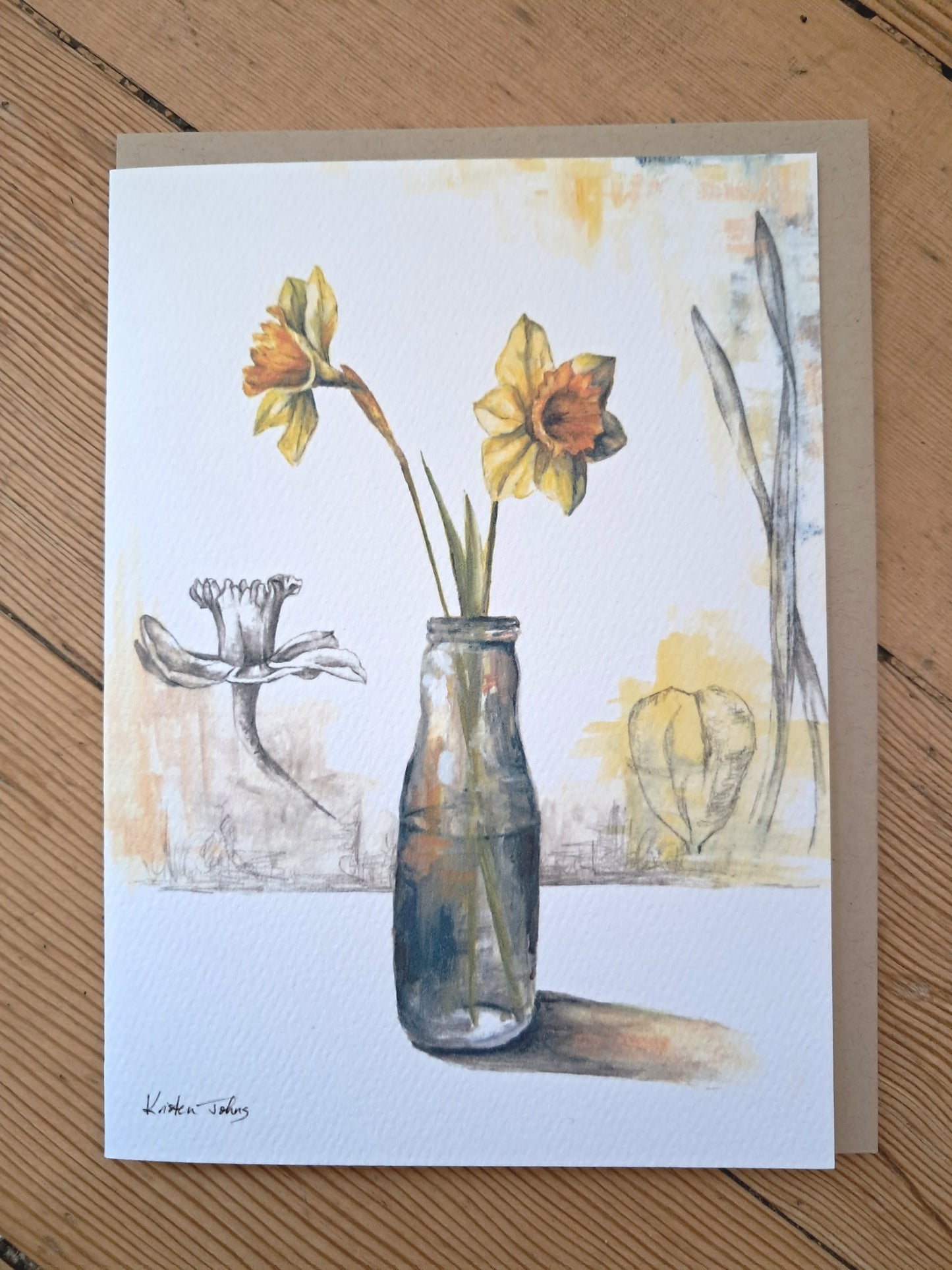 Daffodils - Greeting Card