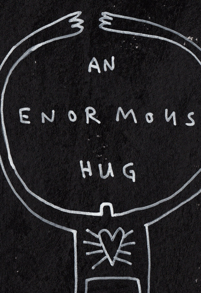 an enormous hug - Art Print