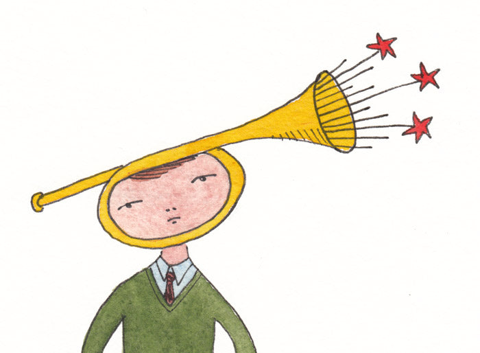 Get your music out of your head and into the world - Art Print