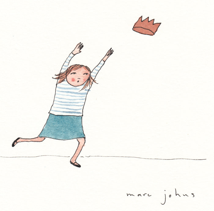 queen of her world - Art Print