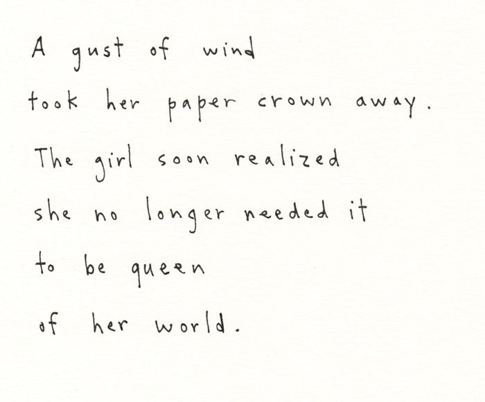 queen of her world - Art Print