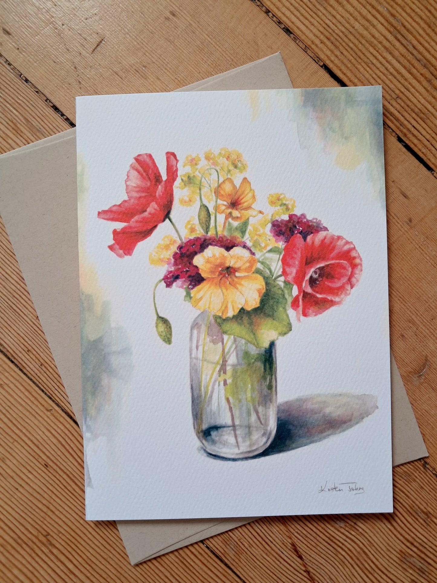 Summer bouquet - Greeting Card
