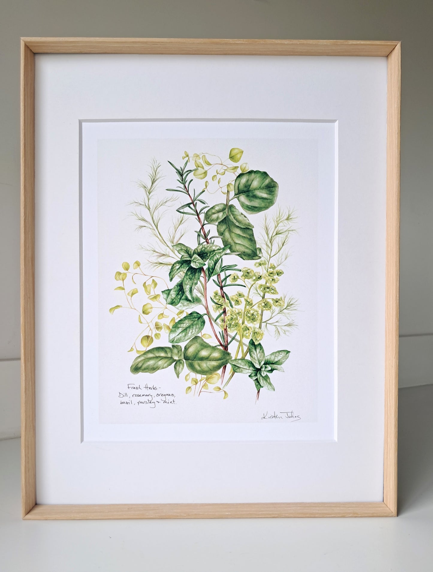 Fresh Herbs - Art Print