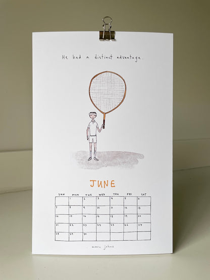 2026 Calendar by Marc Johns