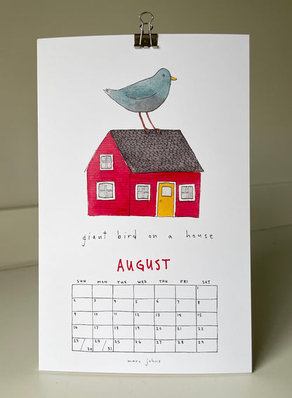 2026 Calendar by Marc Johns