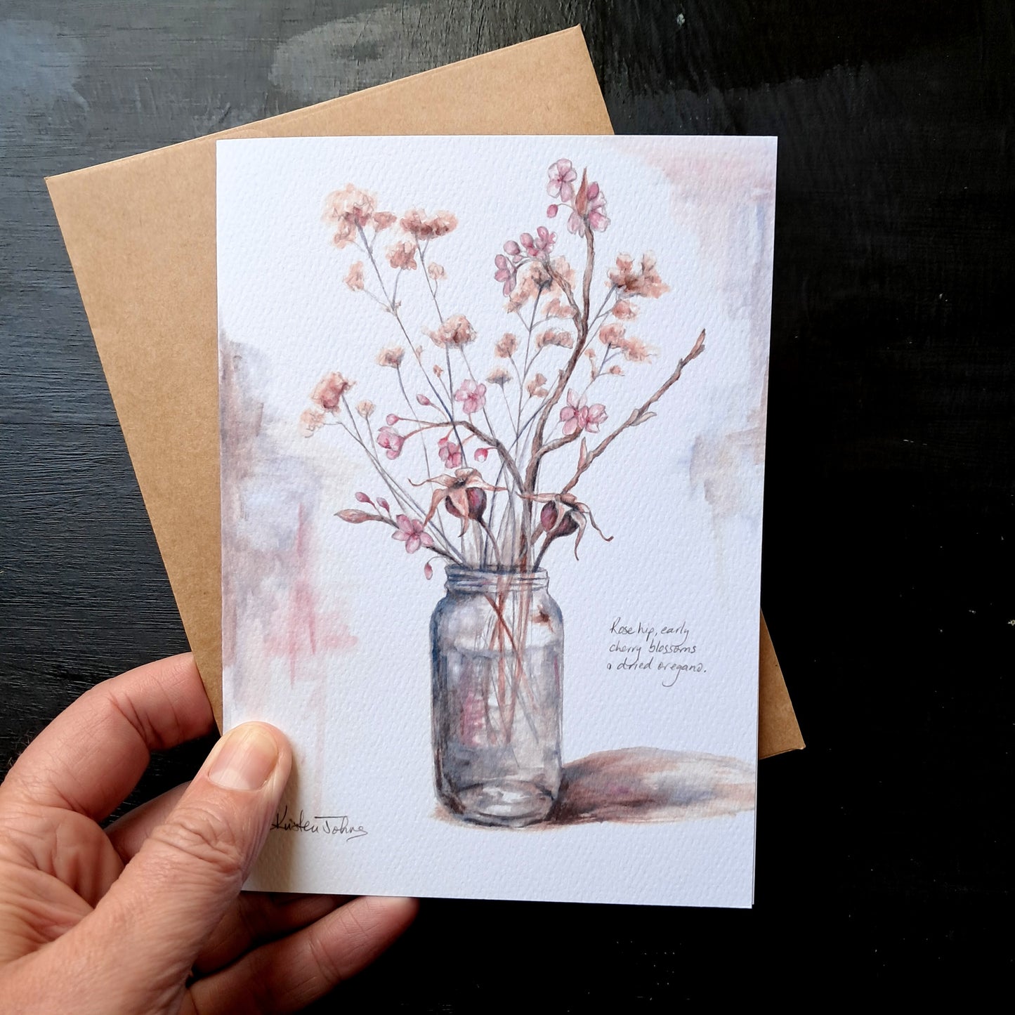 Bouquet of blossoms - Greeting Card