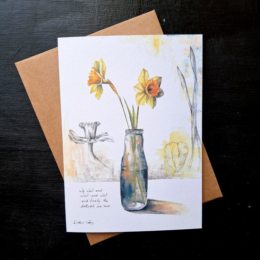 Daffodils - Greeting Card