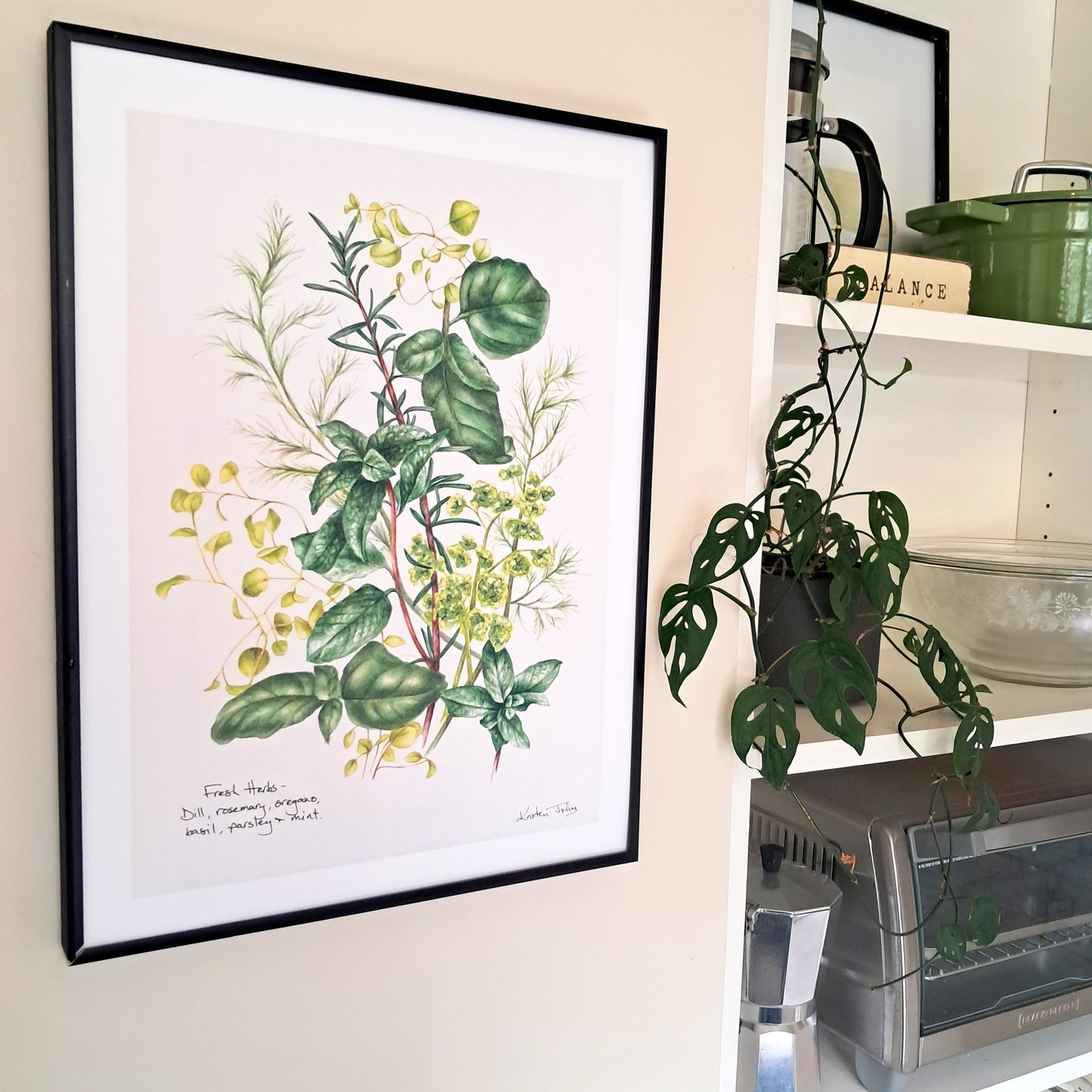 Fresh Herbs - Art Print