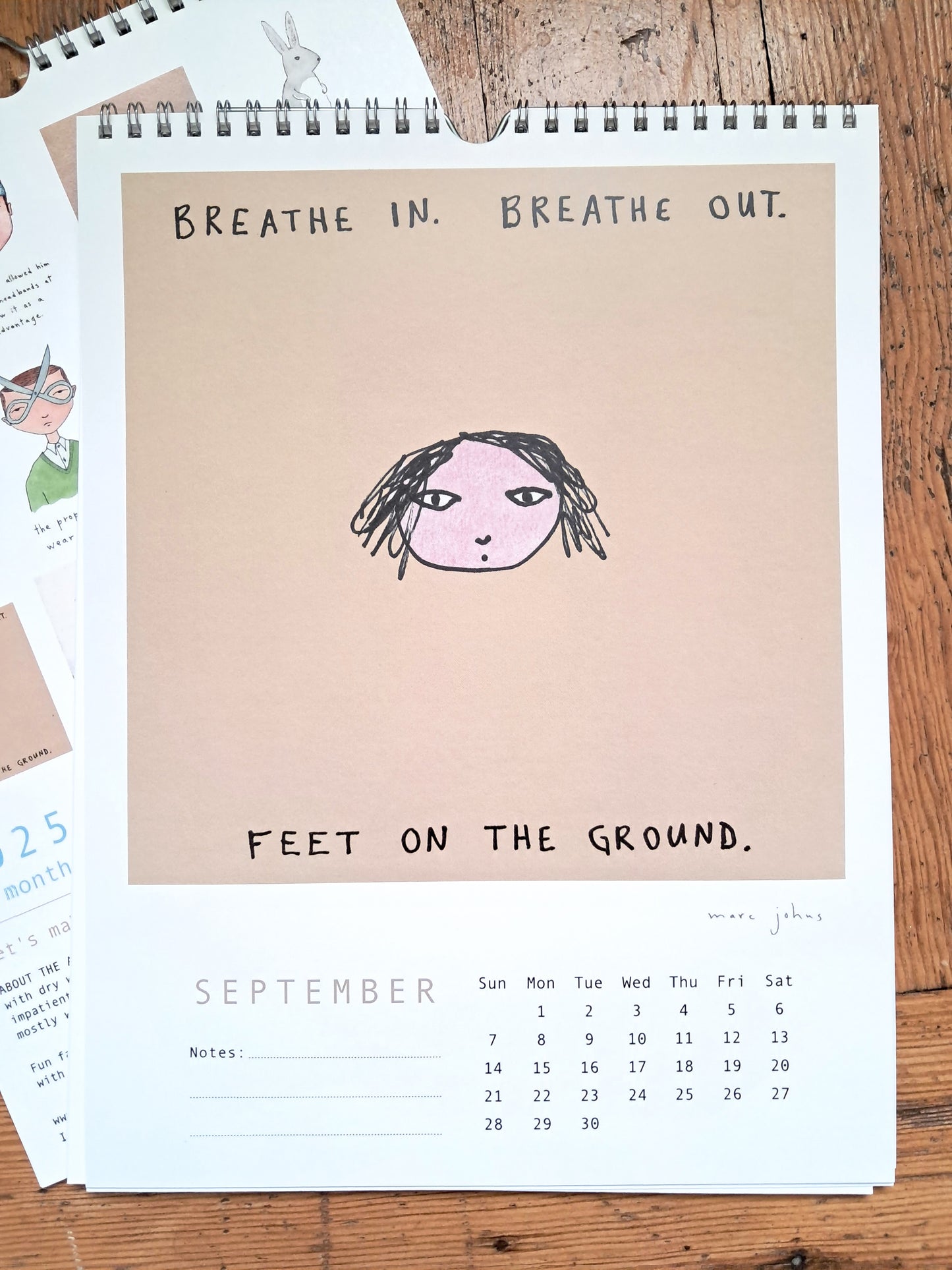 2025 Calendar by Marc Johns