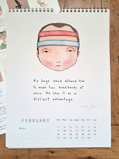 2025 Calendar by Marc Johns