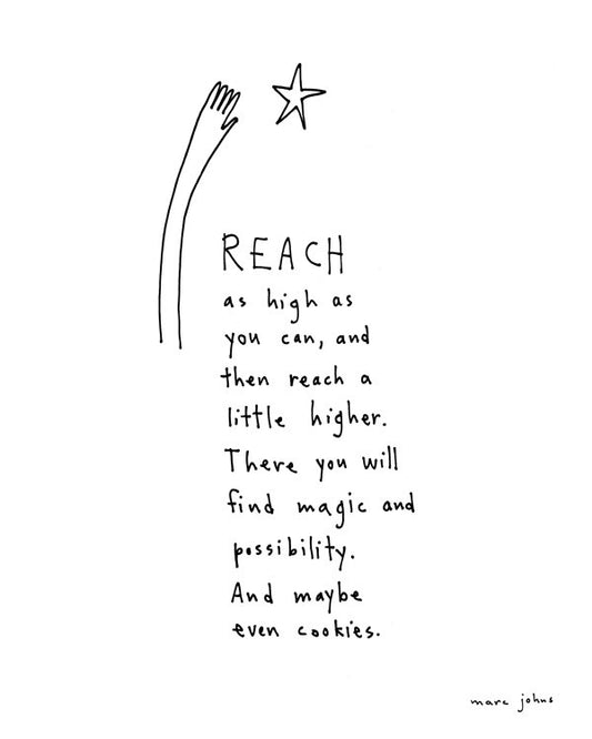 Reach - Art Print